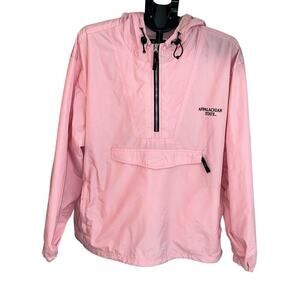 Weatherproof Appalachian State Univ Pink Water Resistant Hooded Jacket Size L